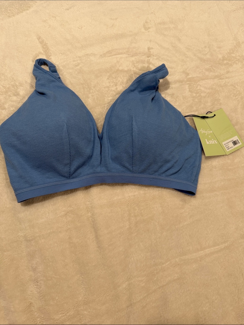 knix Micro Modal Rib Bralette - Picture 2 of 5